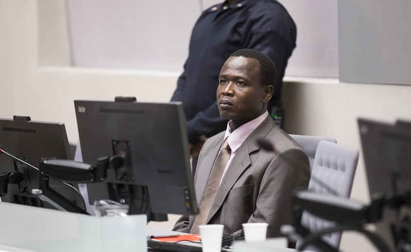Háborús bűnös Dominic Ongwen